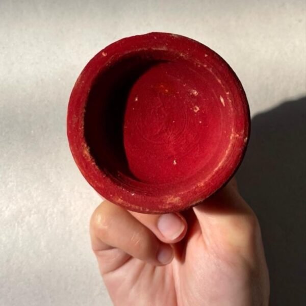 Akar Fassi Moroccan Lip & Cheek Tint in Handmade Terracotta Pot Handmade in Morocco