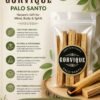 Palo Santo Wood Smudge Sticks, 100% Pure Organic, 60g (4-5 Sticks)