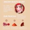 Akar Fassi Moroccan Lip & Cheek Tint in Handmade Terracotta Pot Handmade in Morocco