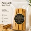 Palo Santo Wood Smudge Sticks, 100% Pure Organic, 60g (4-5 Sticks)