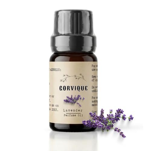 Gorvique 10 ml, Lavender essential oil, Aromatherapy Diffuser Fragrance Oil for Home 100% Pure & Undiluted Therapeutic Grade | Scent, Spa, Relaxation, Meditation & Yoga