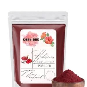 Organic Raw Hibiscus Dry 200g Hibiscus Powder Rosa-Sinensis for Hair Care & Face Pack Gudhal Ka Phool Pure Raw Form