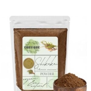 Gorvique Organic Natural Herbal 100g Shikakai Powder Acacia concinna For Hair Care and Scalp Nourishment