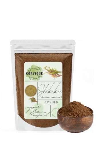 31vqc3cgvnL Gorvique Organic Natural Herbal 100g Shikakai Powder Acacia concinna For Hair Care and Scalp Nourishment
